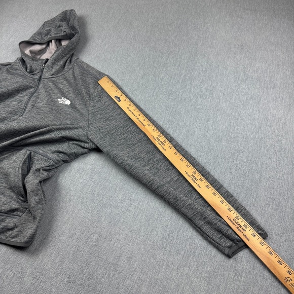 The North Face Jacket Mens 2XL Heather Gray Canyonlands Hooded Full‎ Zip Outdoor - Picture 8 of 14